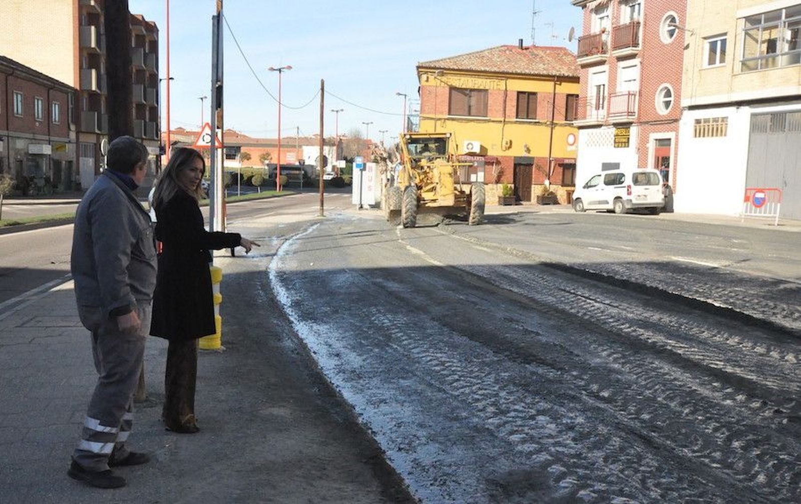 Obras aparcamiento Plaza del Ángel