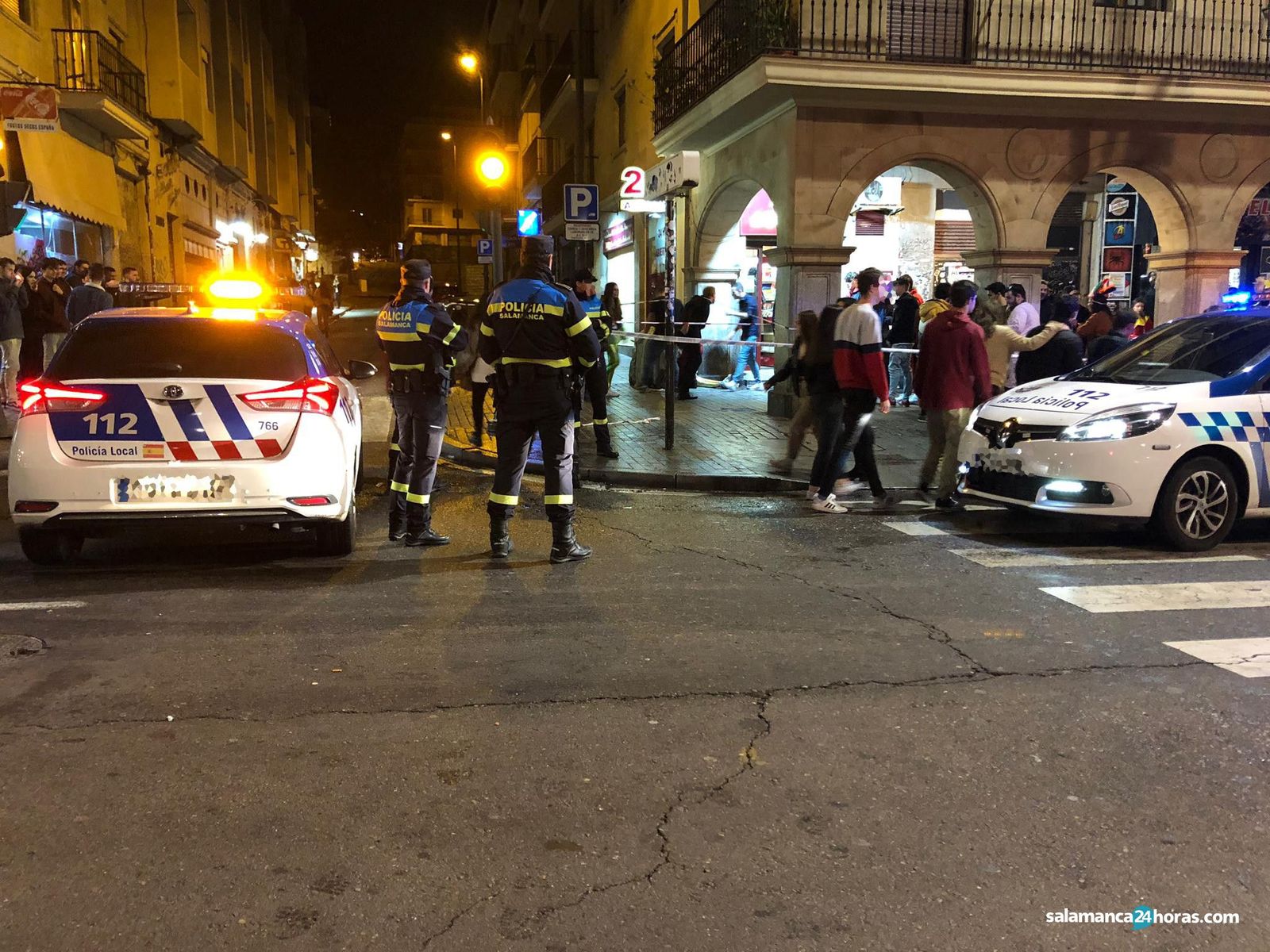Policía Local en Gran Vía (2)