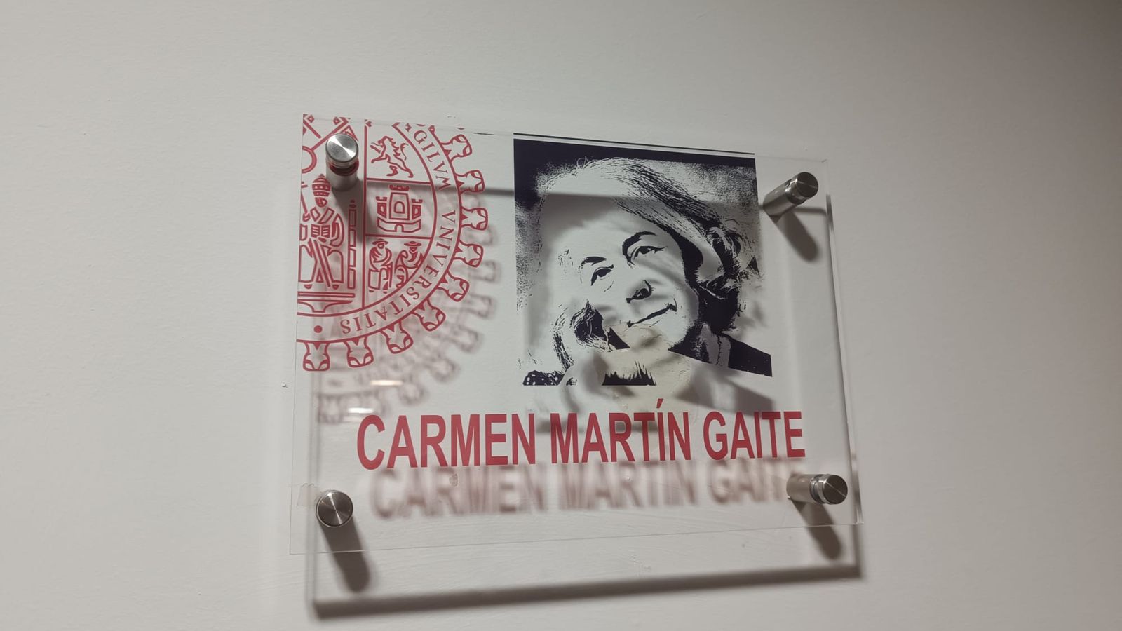 Carmen Martin Gaite estrena un aula en Anayita
