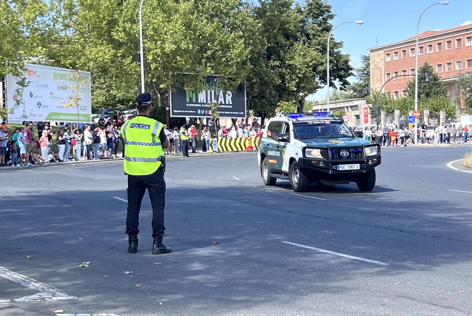 Vuelta ciclista a su paso por Salamanca