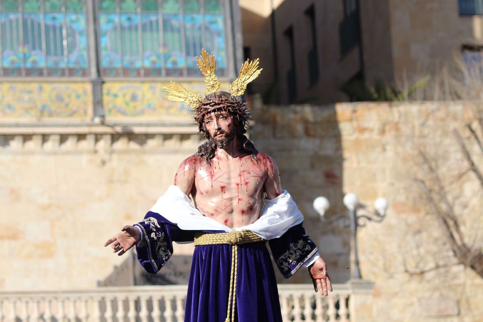 Vía Crucis Jesús Despojado. Foto: Belén Hurtado