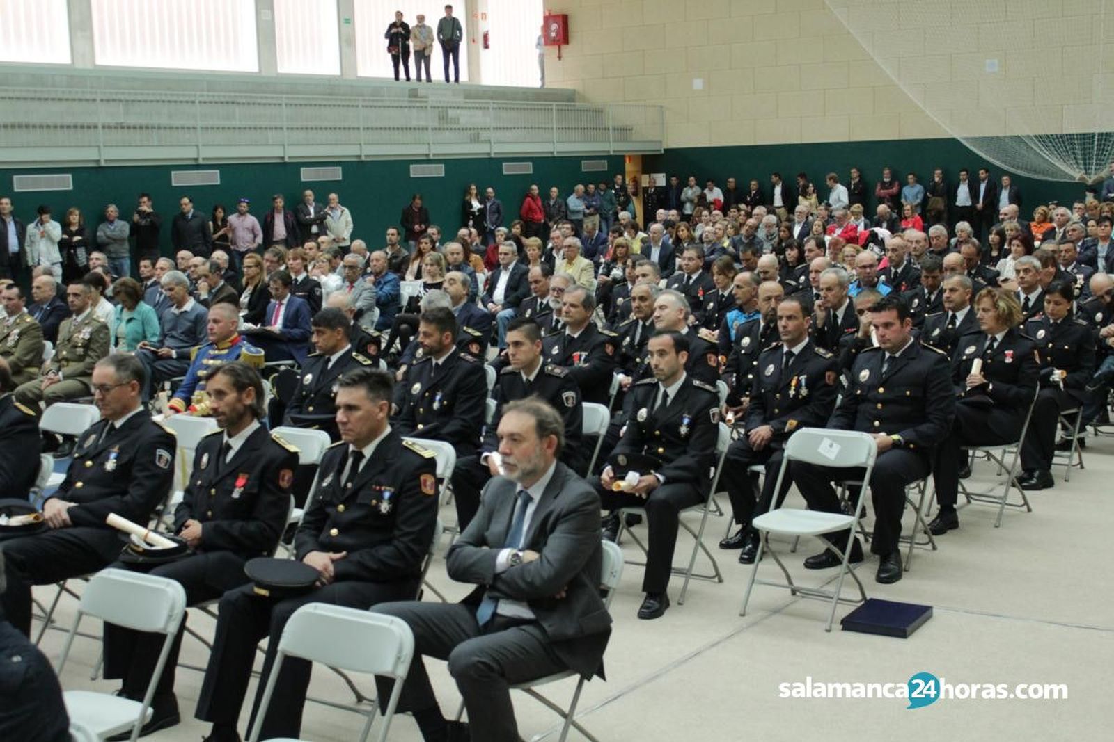 Imagen de archivo de una gala de Policía Local por el día de su patrón