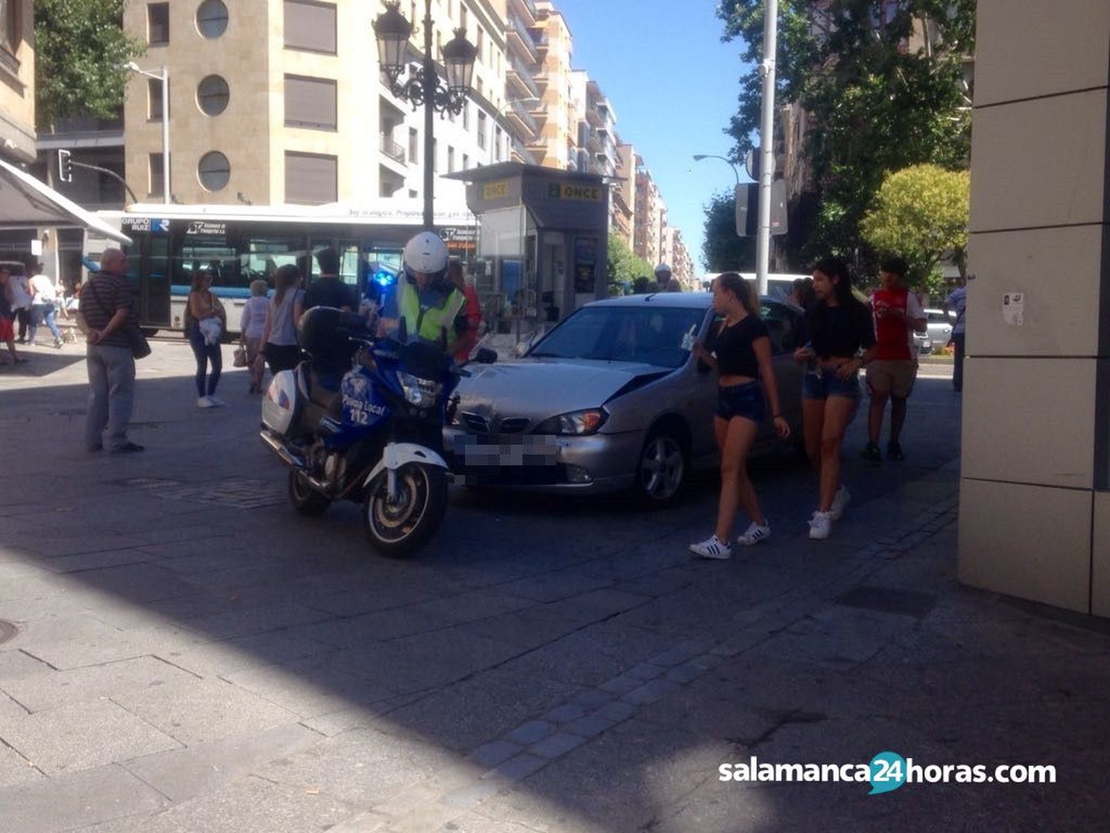 Colisión en la Avenida Mirat 2