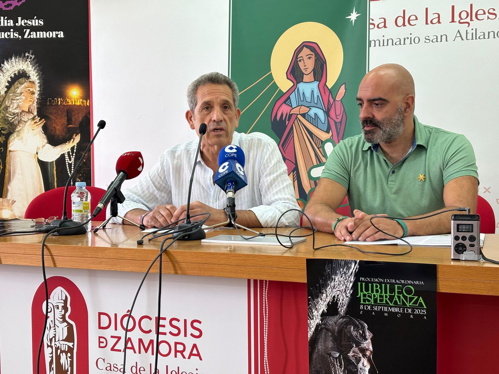 Zamora se prepara ya para la procesión extraordinaria de la Virgen de la Esperanza con motivo del Jubileo