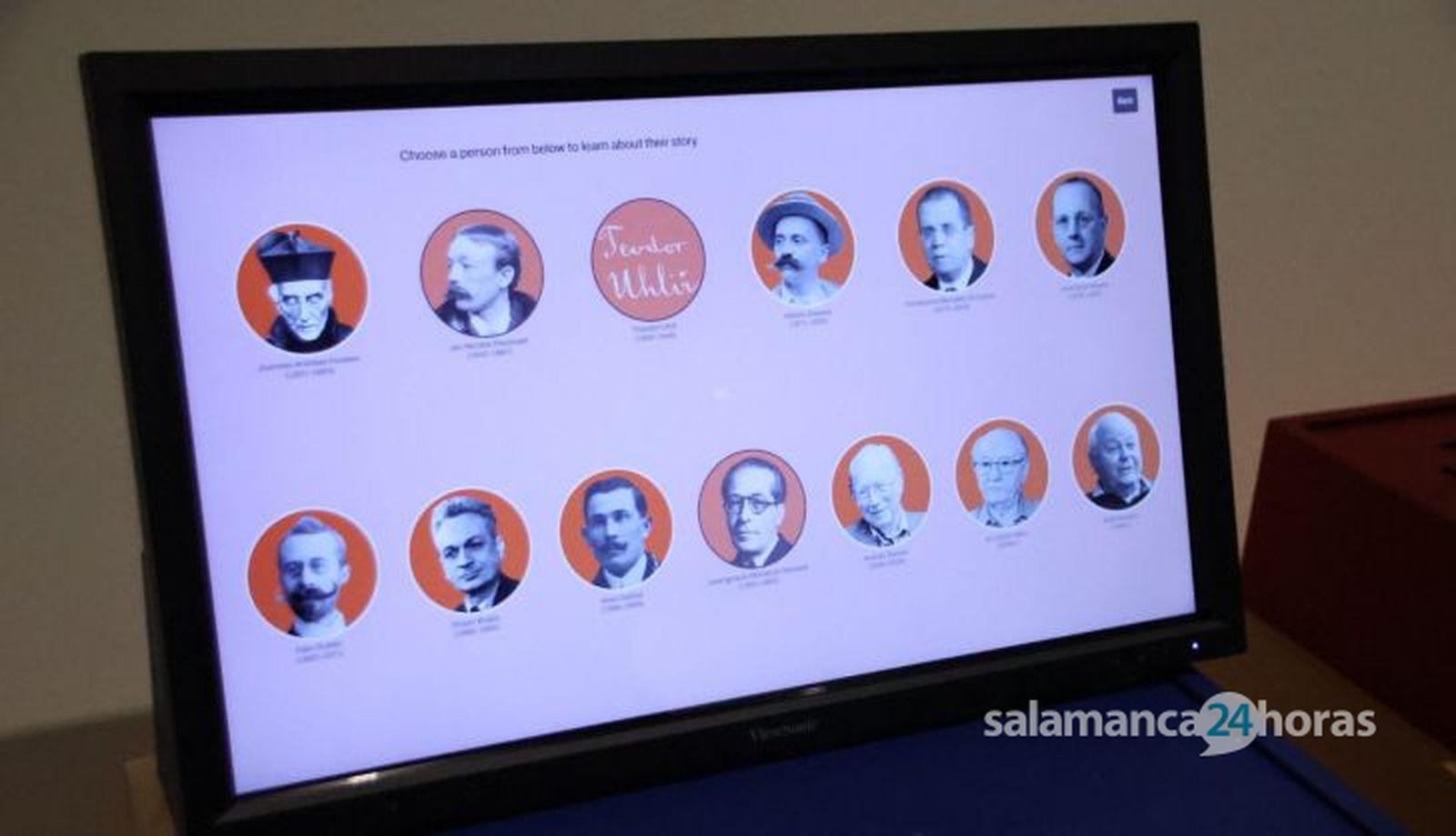 Inauguración de la exposición "Huellas del exilio. Relatos documentados de la migración":