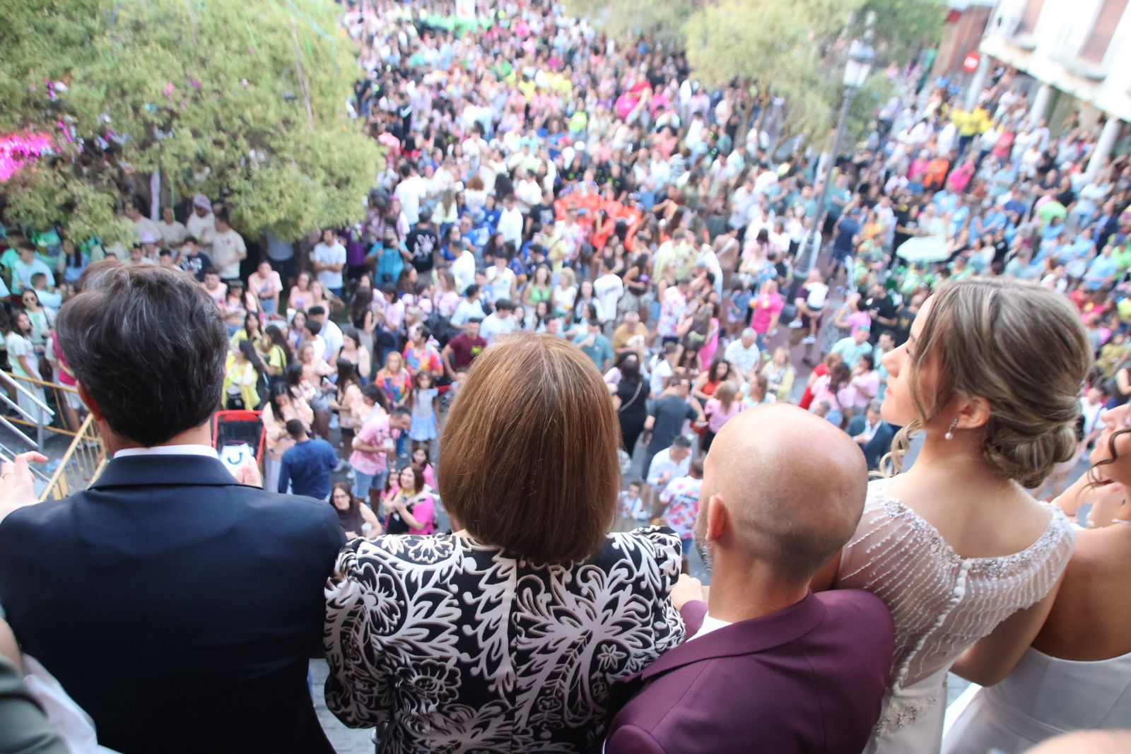 Peñaranda, Chupinazo y presentación de las reinas y damas