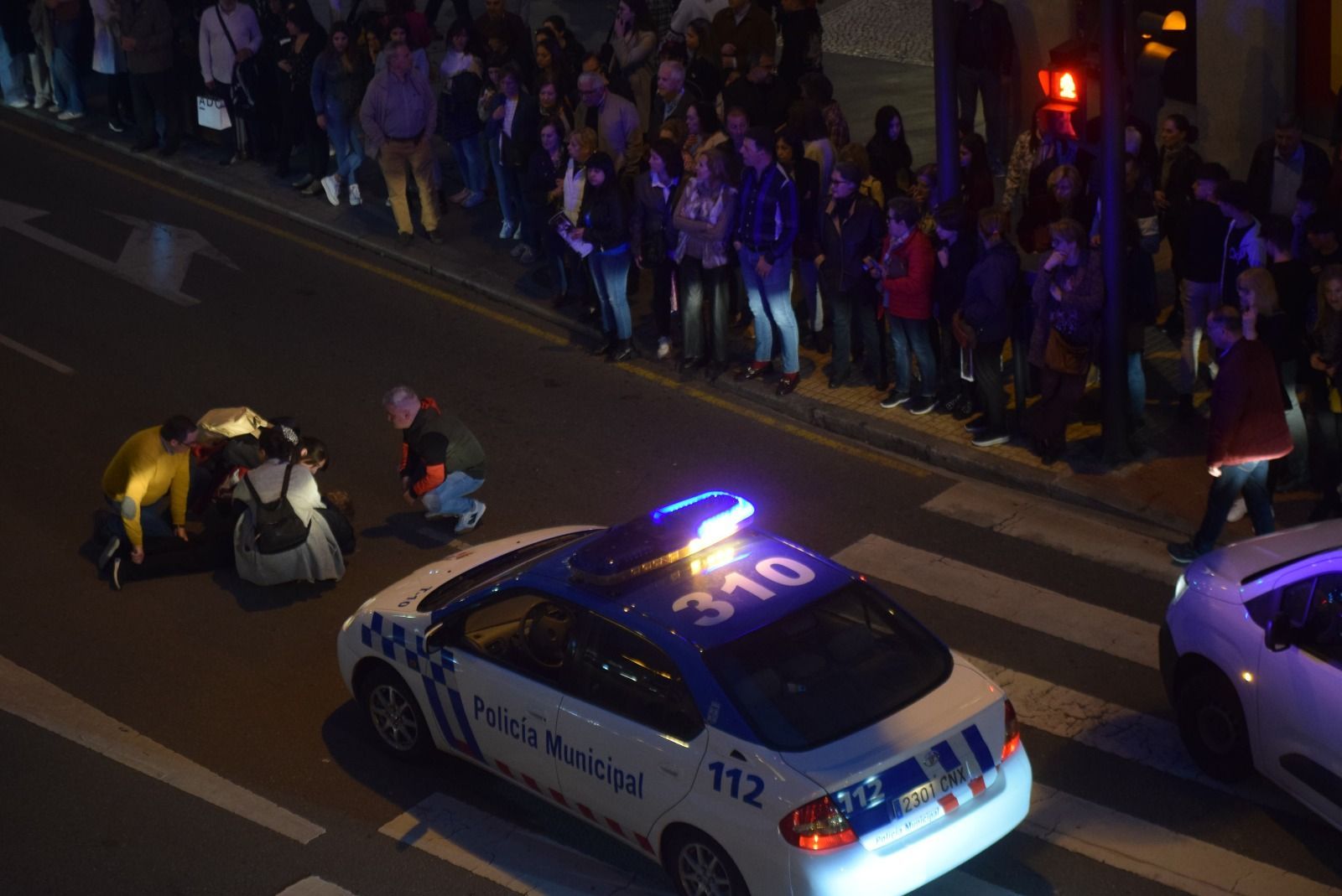 La Policía Local atiende a la mujer en el centro de Zamora