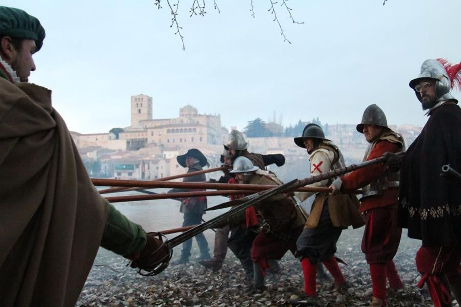 Una recreación anterior en Zamora Foto: María Lorenzo