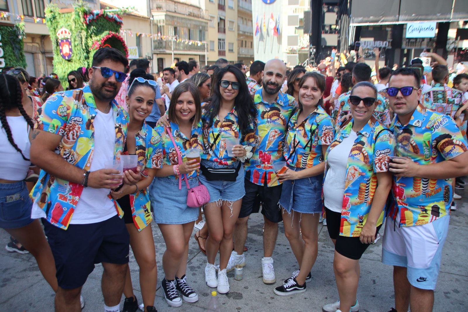 Chupinazo en Guijuelo