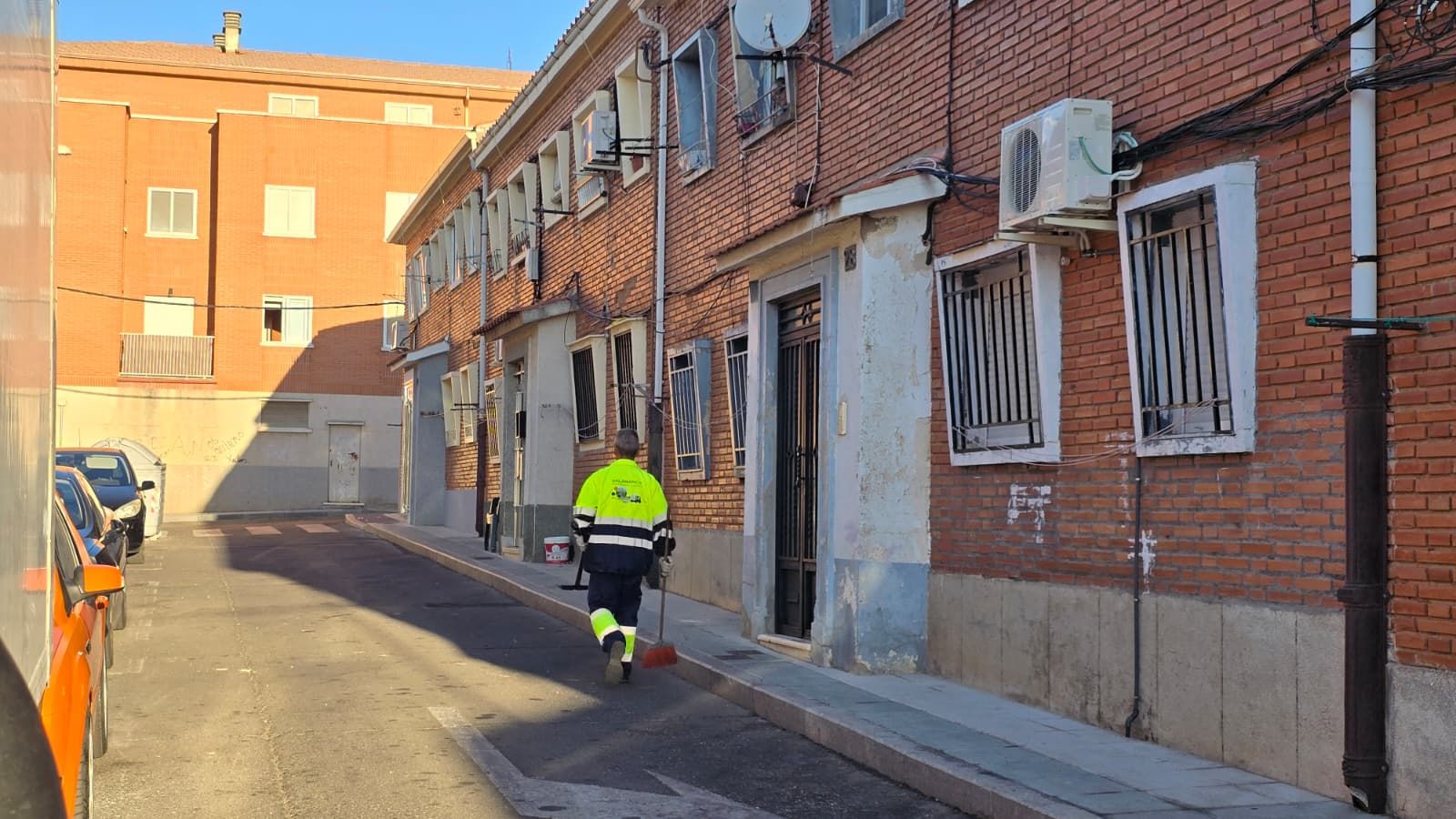 Imagen del lugar en el que ha tenido lugar el suceso (calle Moriscos)