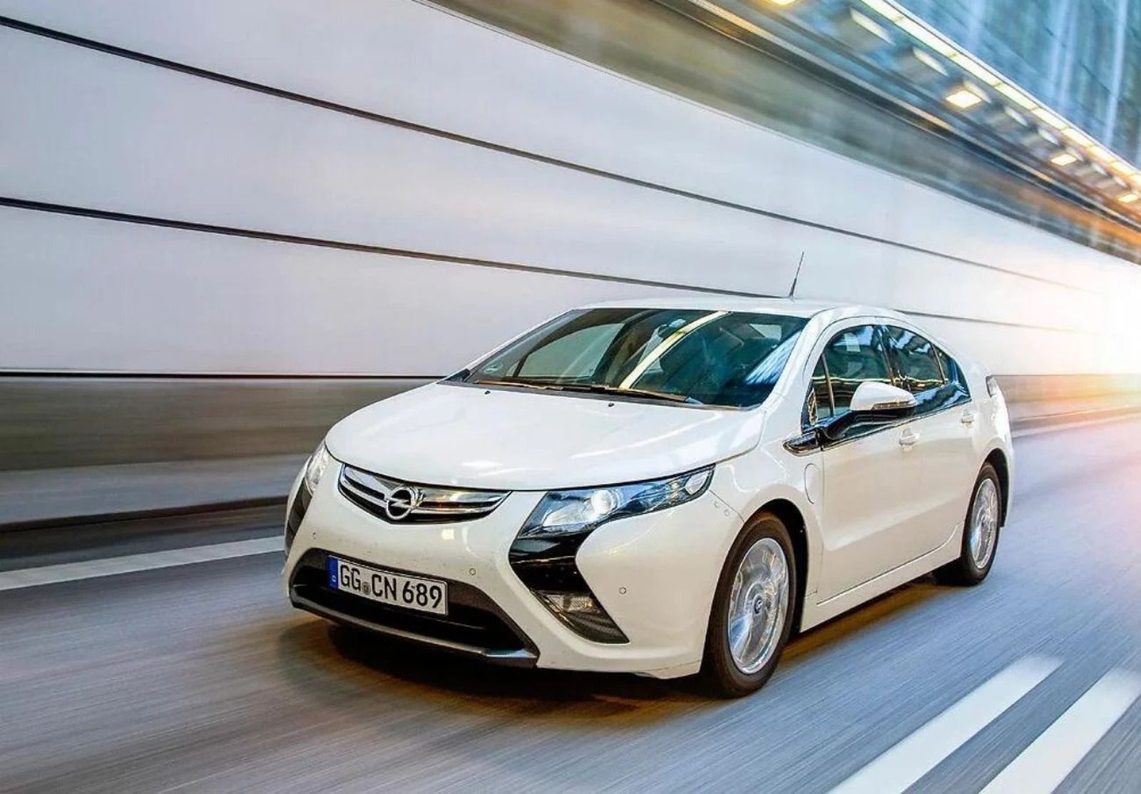 Opel Ampera E. Foto: FACUA Opel Ampera E. Foto: FACUA