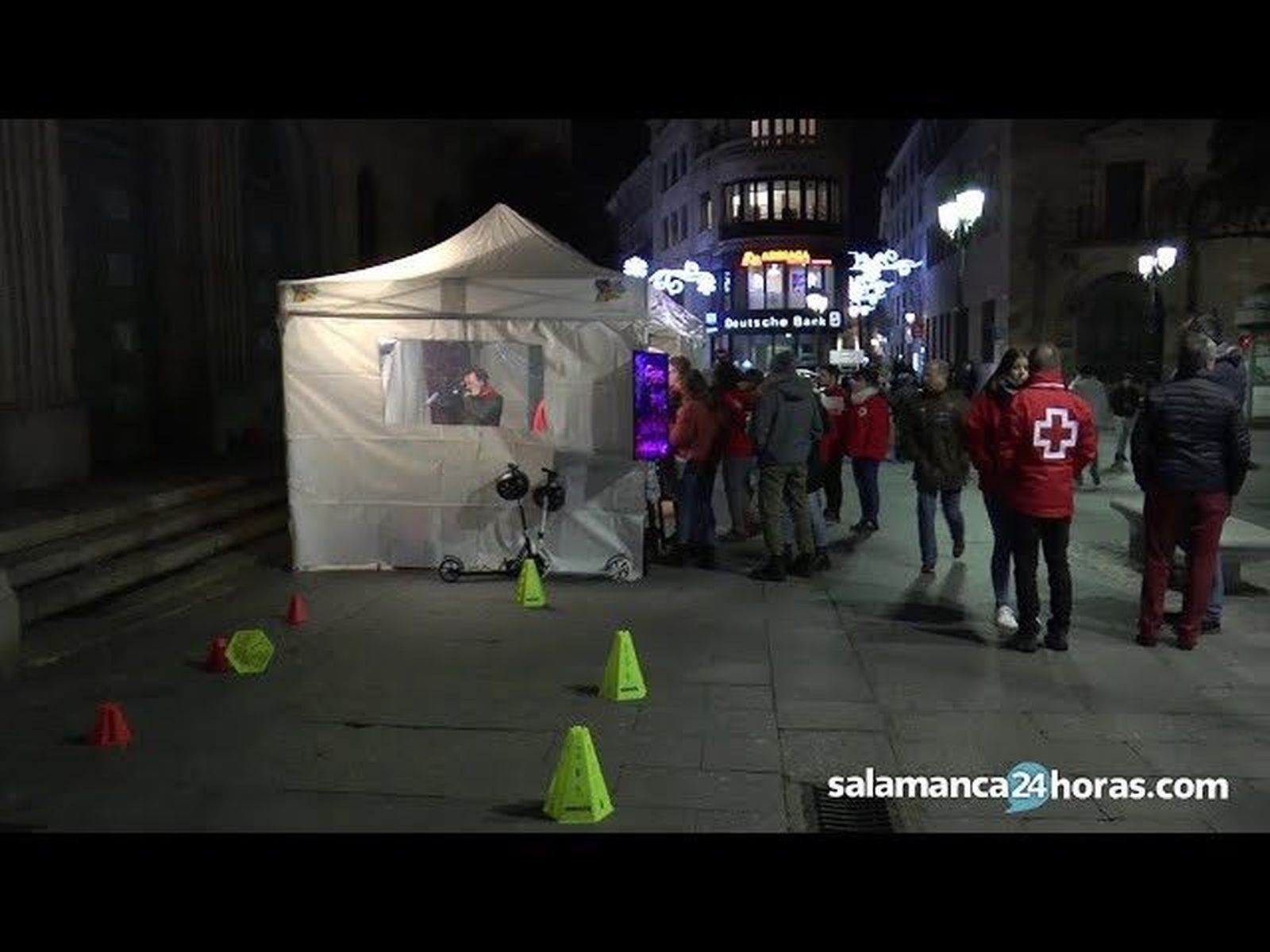 Dispositivo de Cruz Roja Juventud en el Fin de Año Universitario 2018