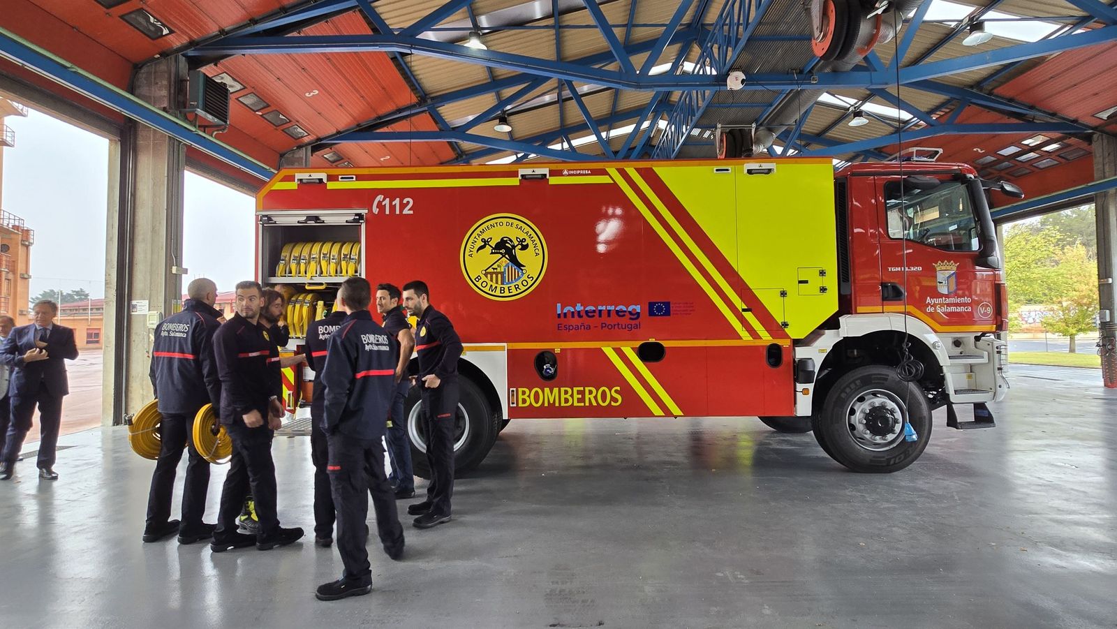 Presentación del nuevo vehículo nodriza del Servicio de Prevención, Extinción de Incendios y Salvamento
