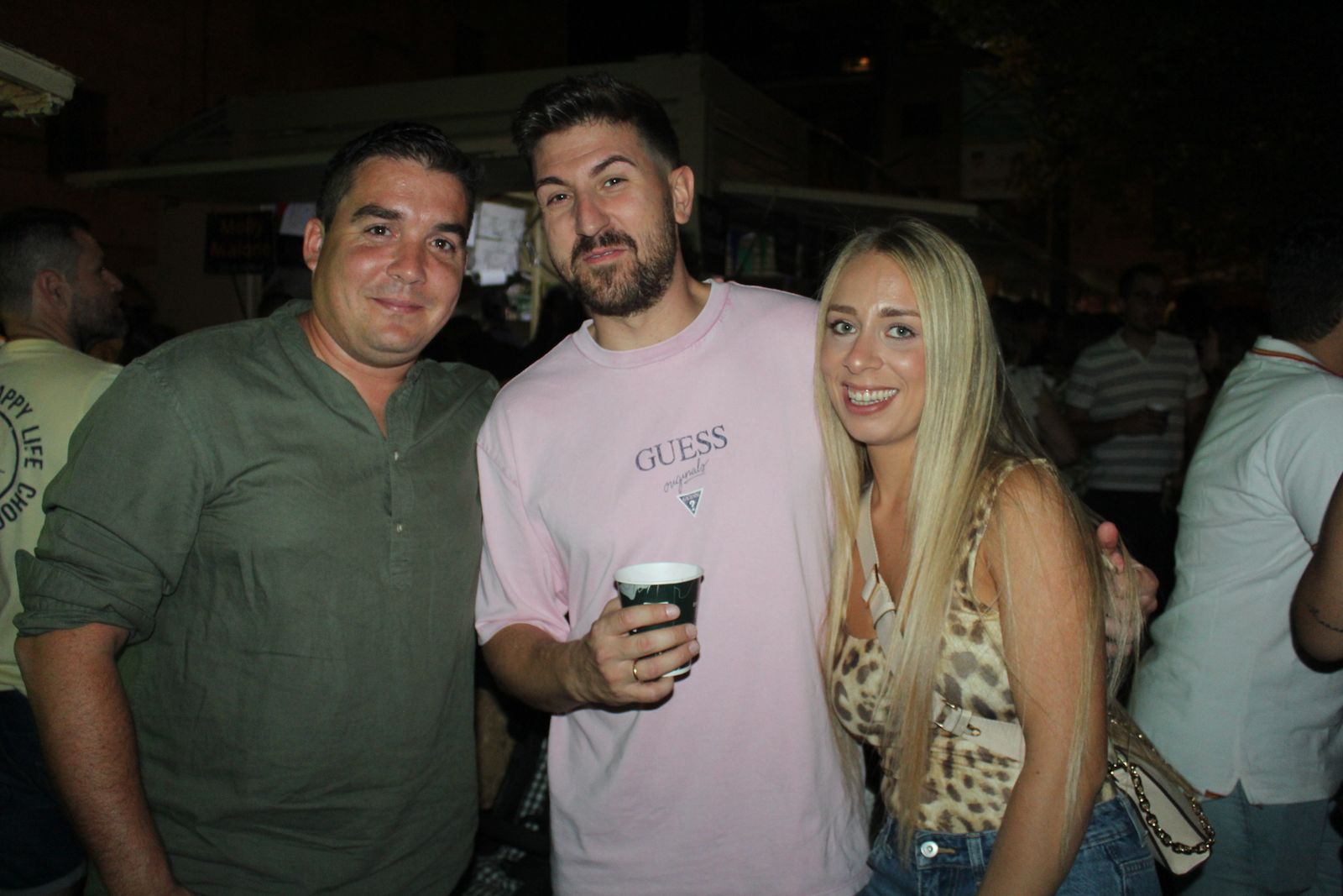 Ambiente en la Feria de Día en la tarde de este sábado