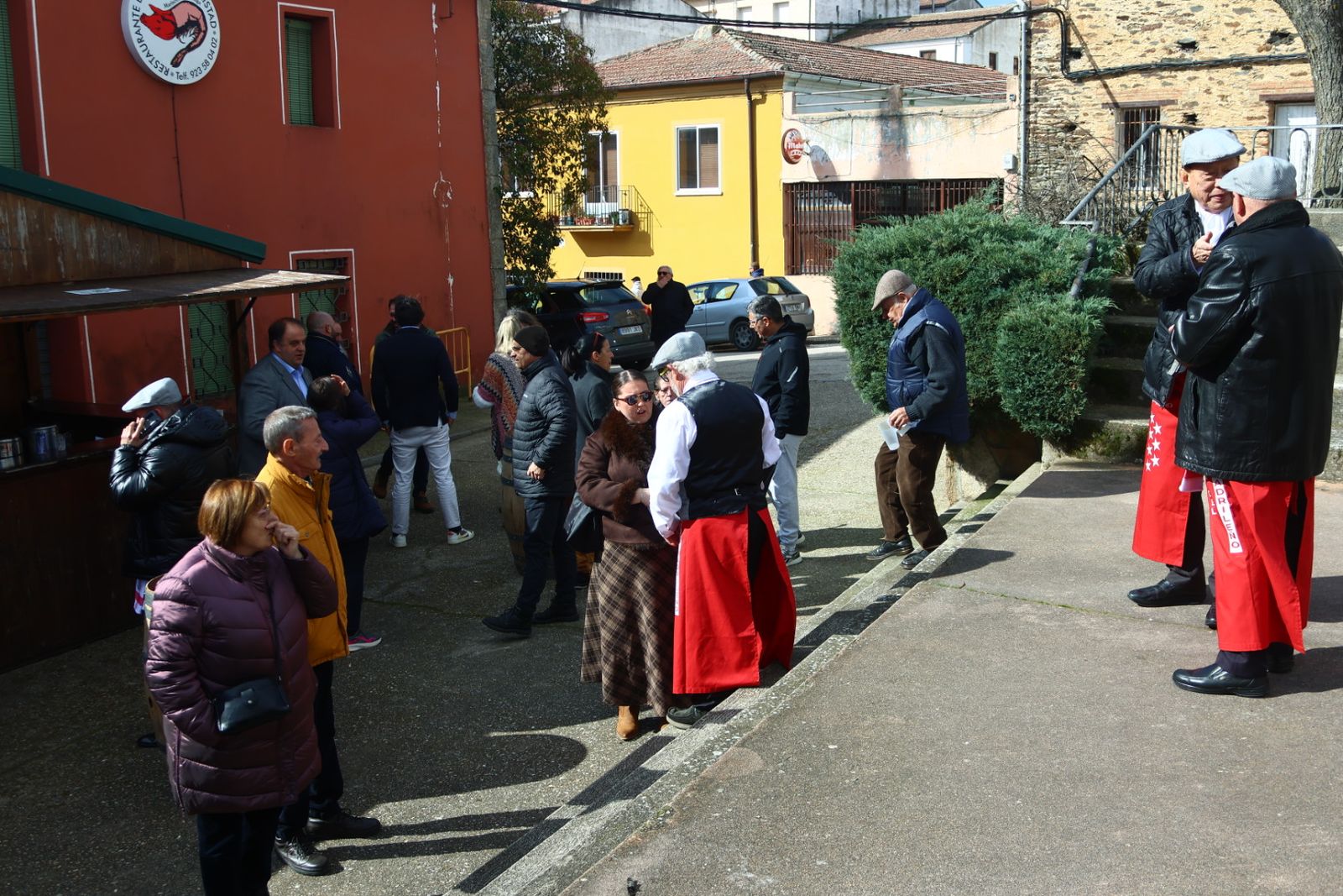 Desfile arriero y matanza típica en Guijuelo