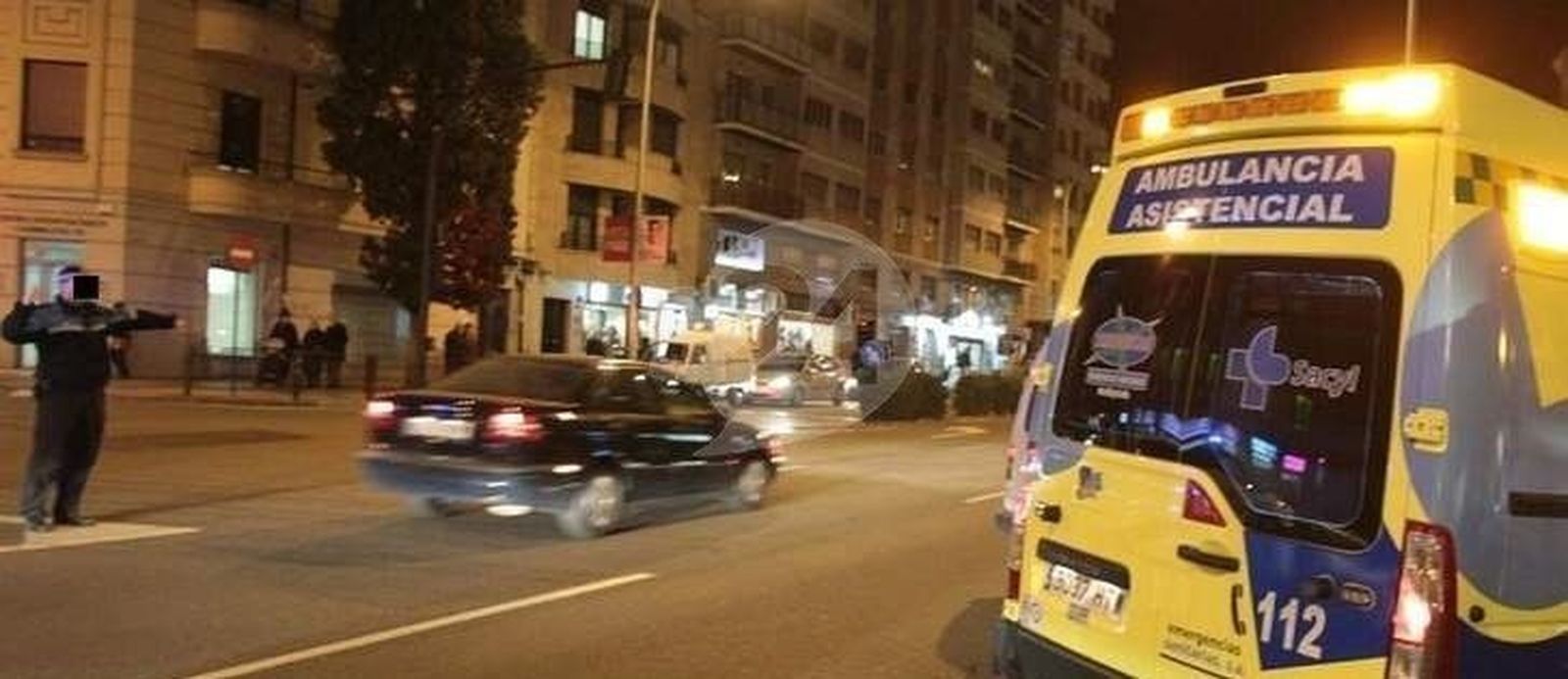 Tres heridas en un accidente de tráfico de madrugada en el paseo de Carmelitas Tres heridas en un accidente de tráfico de madrugada en el paseo de Carmelitas