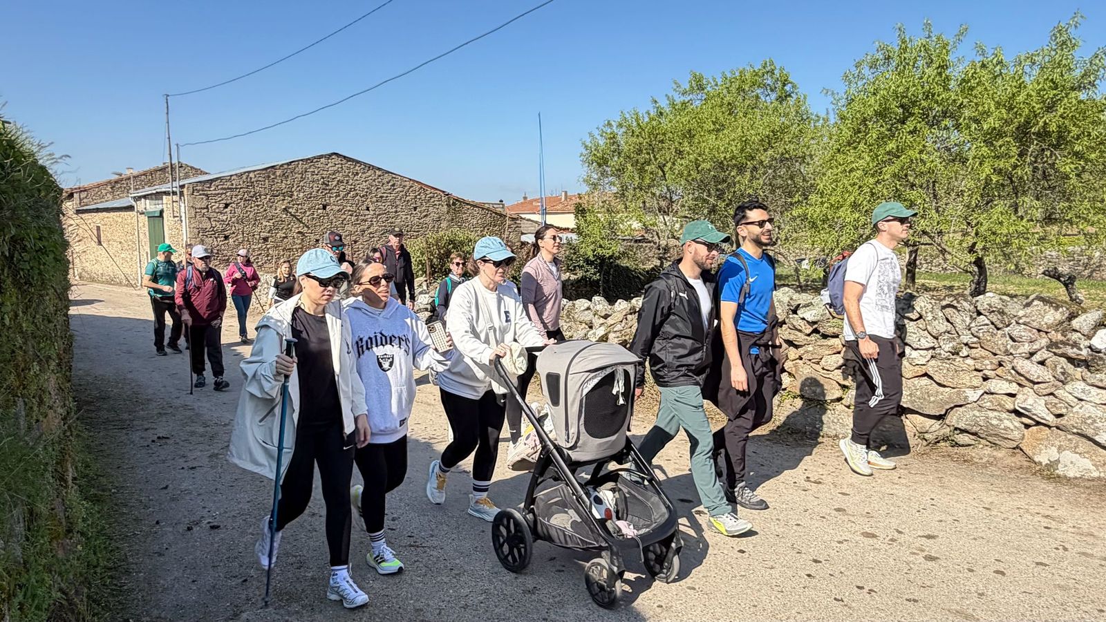 Marcha senderiesta mieza