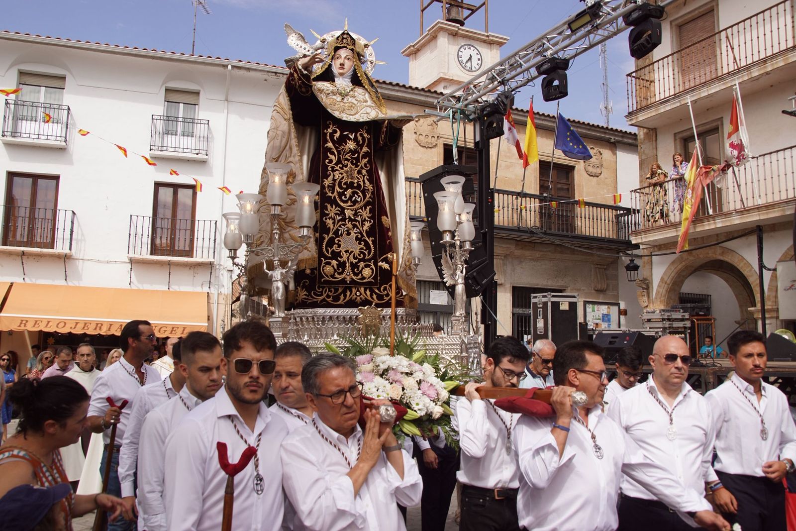 Alba, salida de clausura de Santa Teresa, fiestas Transverberación 2025 (18).jpeg
