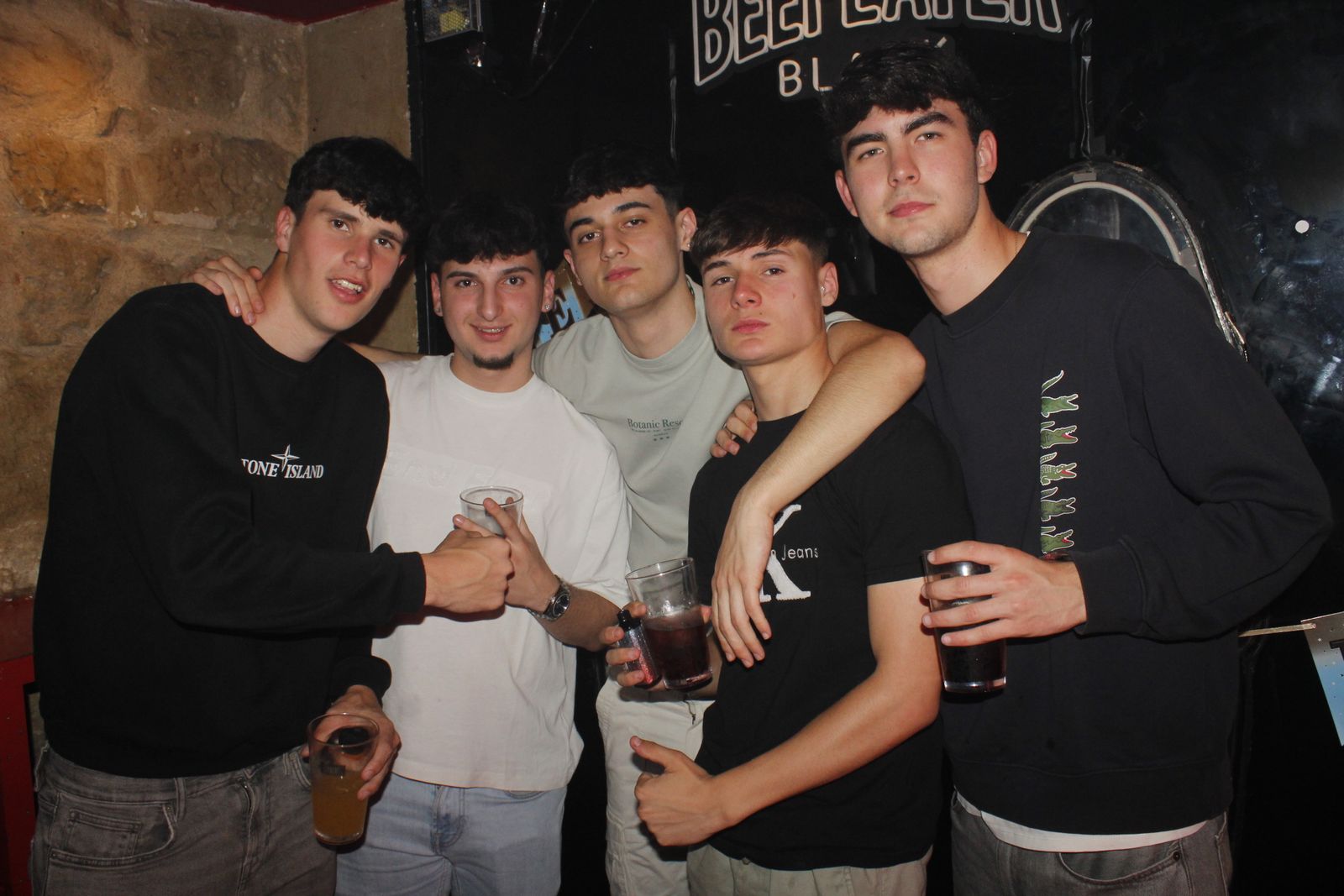 Salamanca de noche, sabado 25 de abril