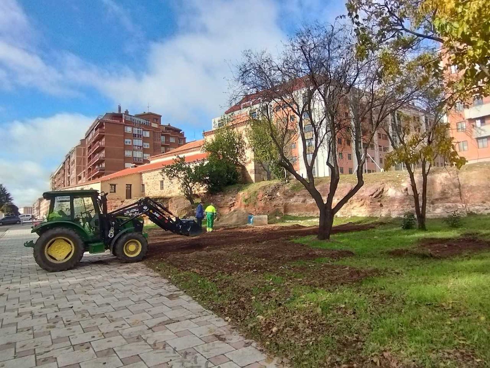 Obras en Peña de Francia