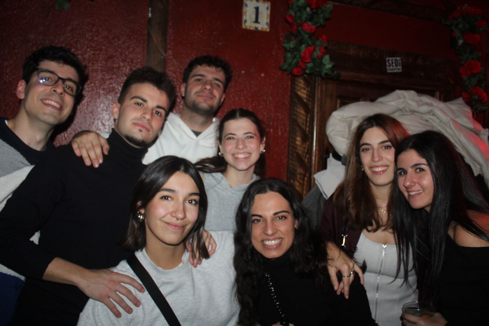 Salamanca de noche, sabado 20 de diciembre