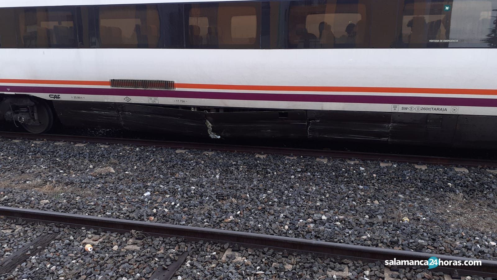 Accidente tren ávila babilafuente