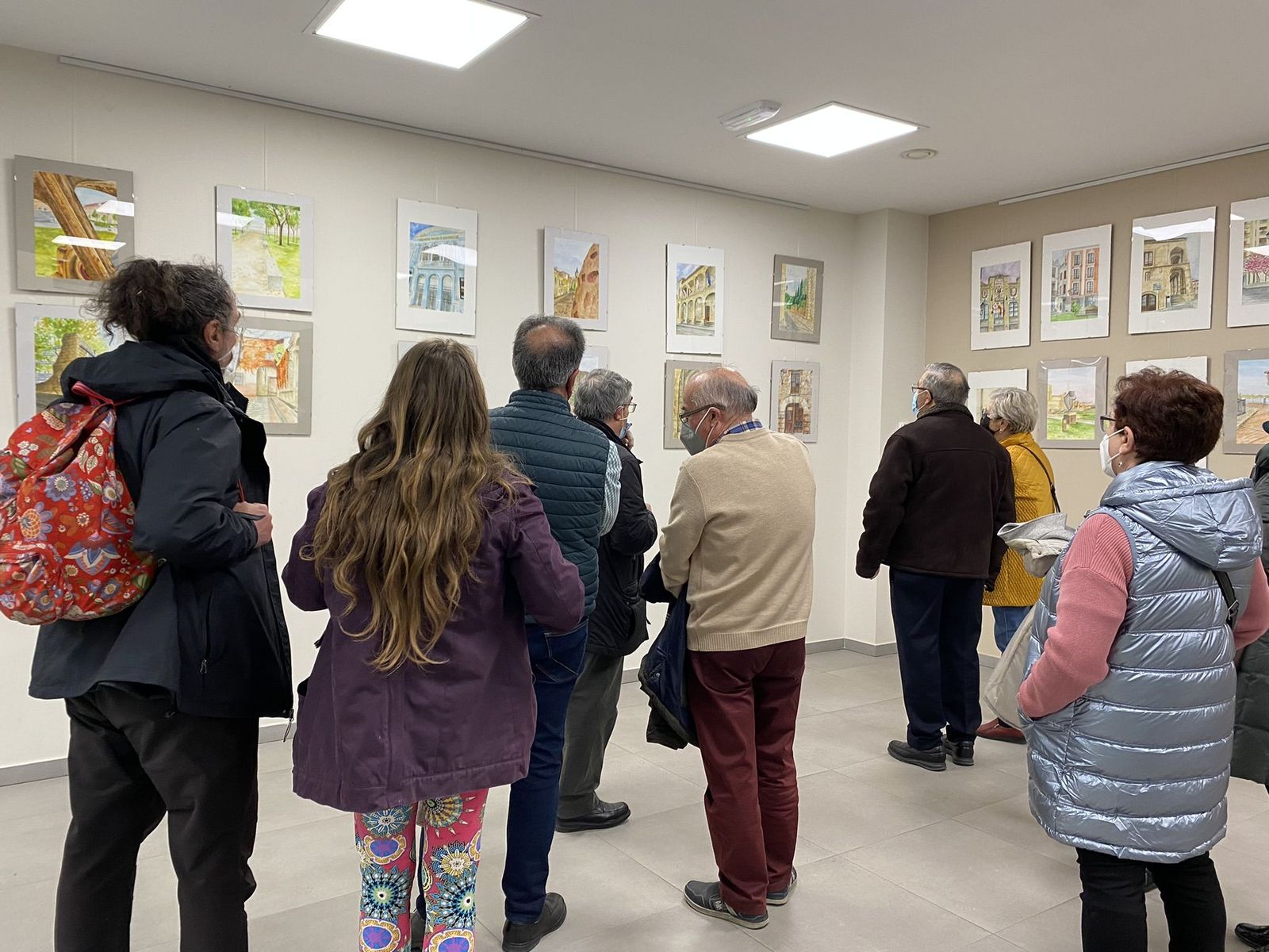 Inauguración de la exposición de Susana Vega