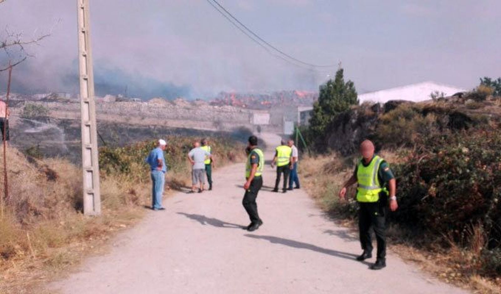 Agentes de la Guardia Civil aseguran que los pirómanos “quisieron hacer una ratonera”