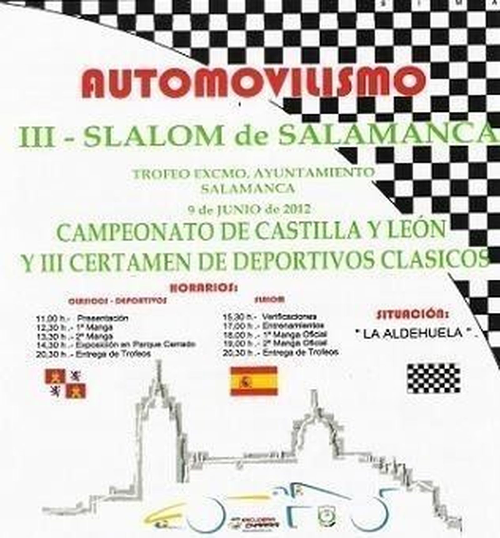 Ordemots organiza el III Slalom de Salamanca'