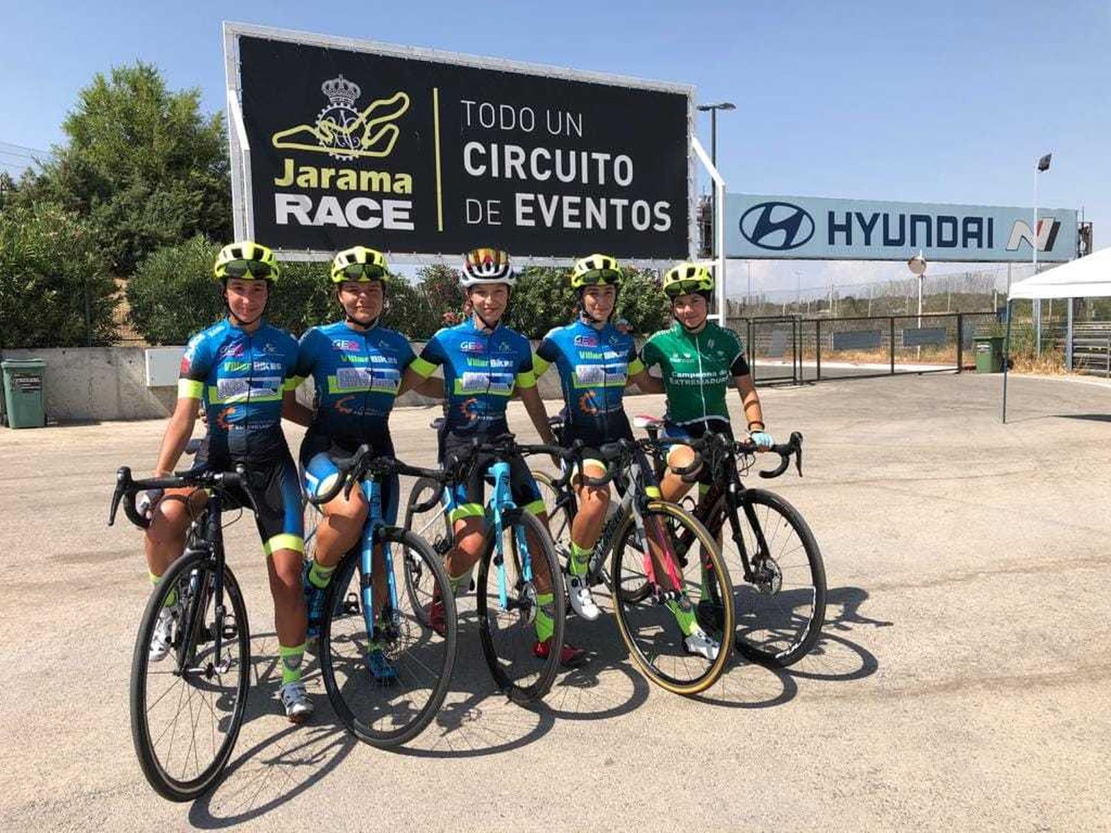 Escuela de Ciclismo Salmantina en el Jarama | FOTO ECS