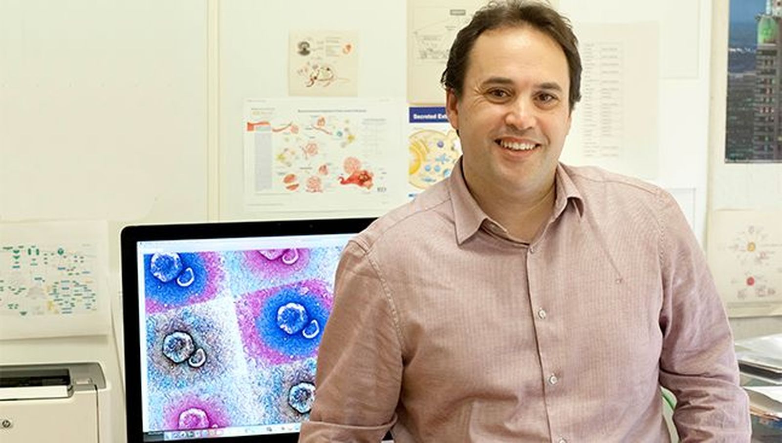 El investigador del CNIO Héctor Peinado. Foto de archivo