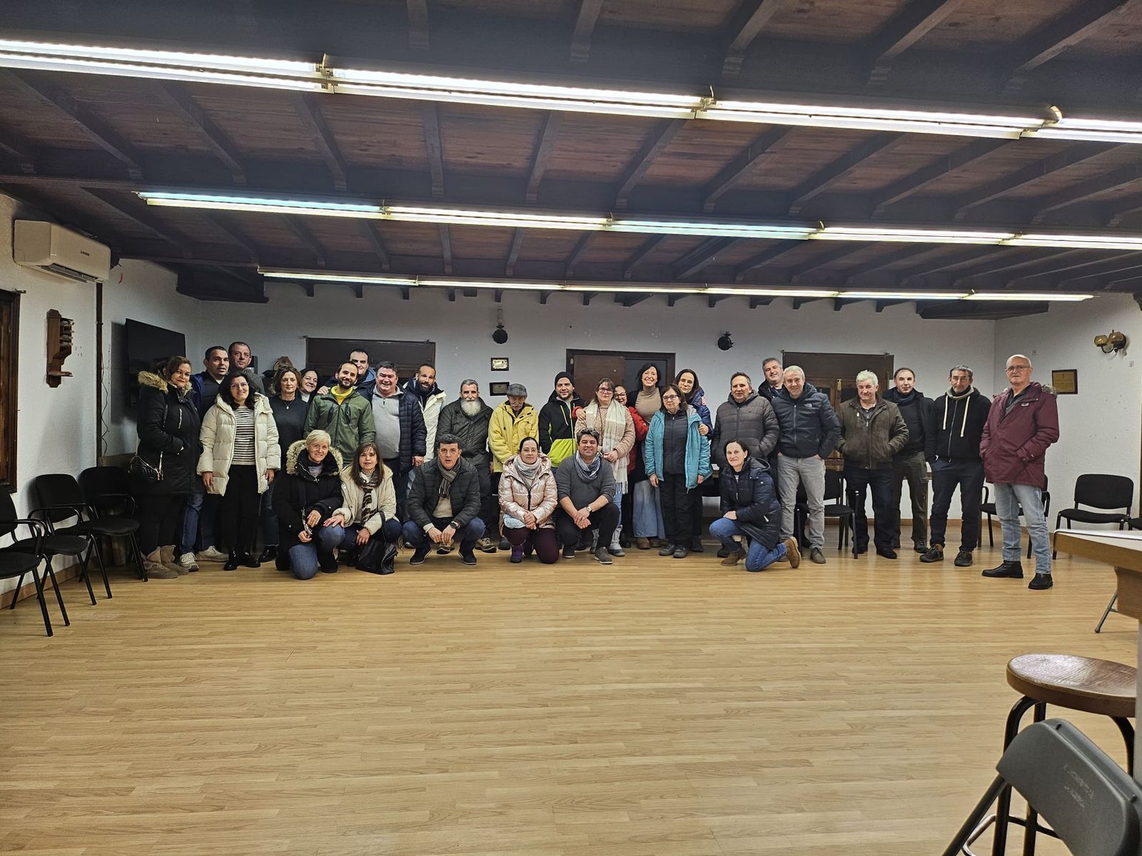 Vecinos de La Alberca participantes en la reunión