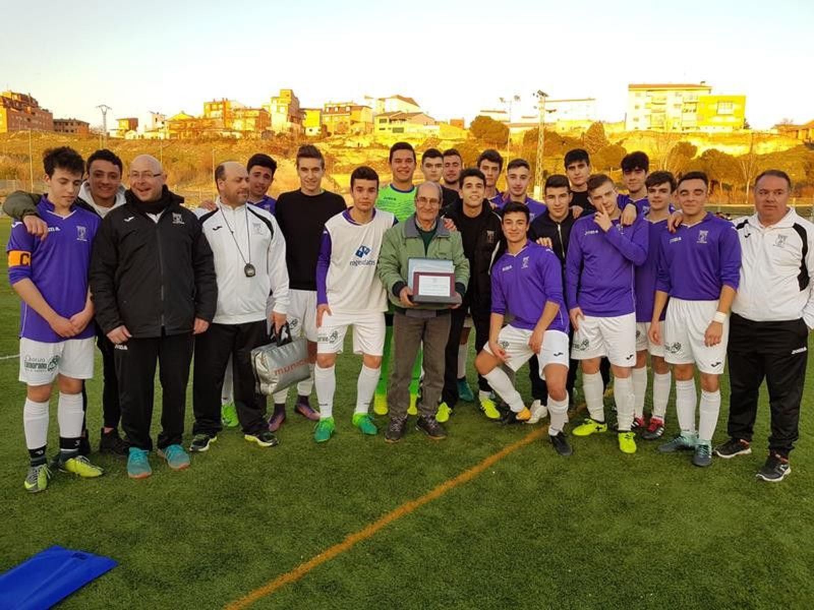 Juanjo Refoyo Homenaje SanLorenzo