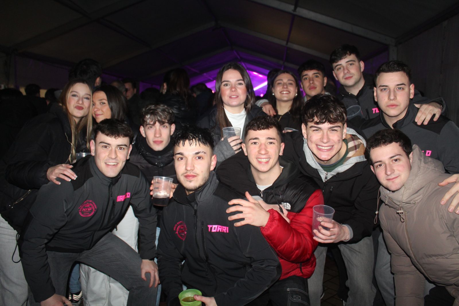 Salamanca de noche, sábado 7 de febrero