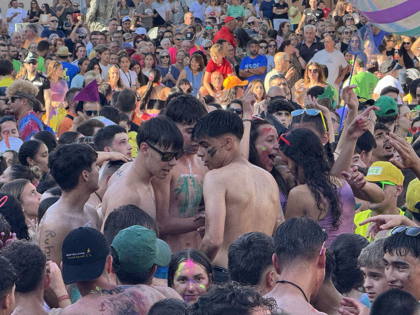 Chupinazo fiestas de Santa Marta del Tormes