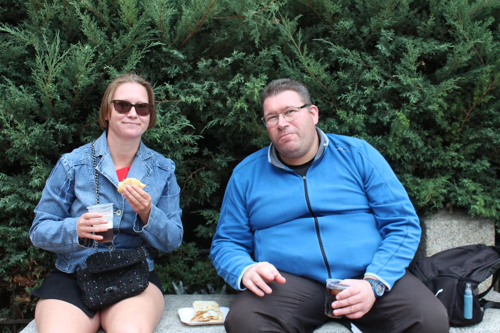 Ambiente en la Feria de Día en el mediodía de este miercoles