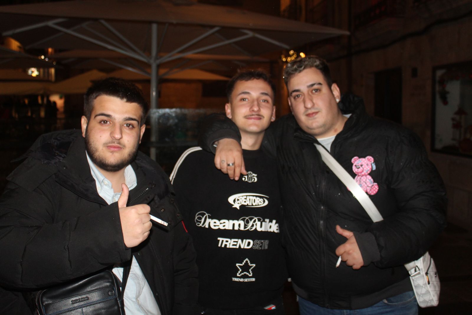 Salamanca de noche, sabado 20 de diciembre