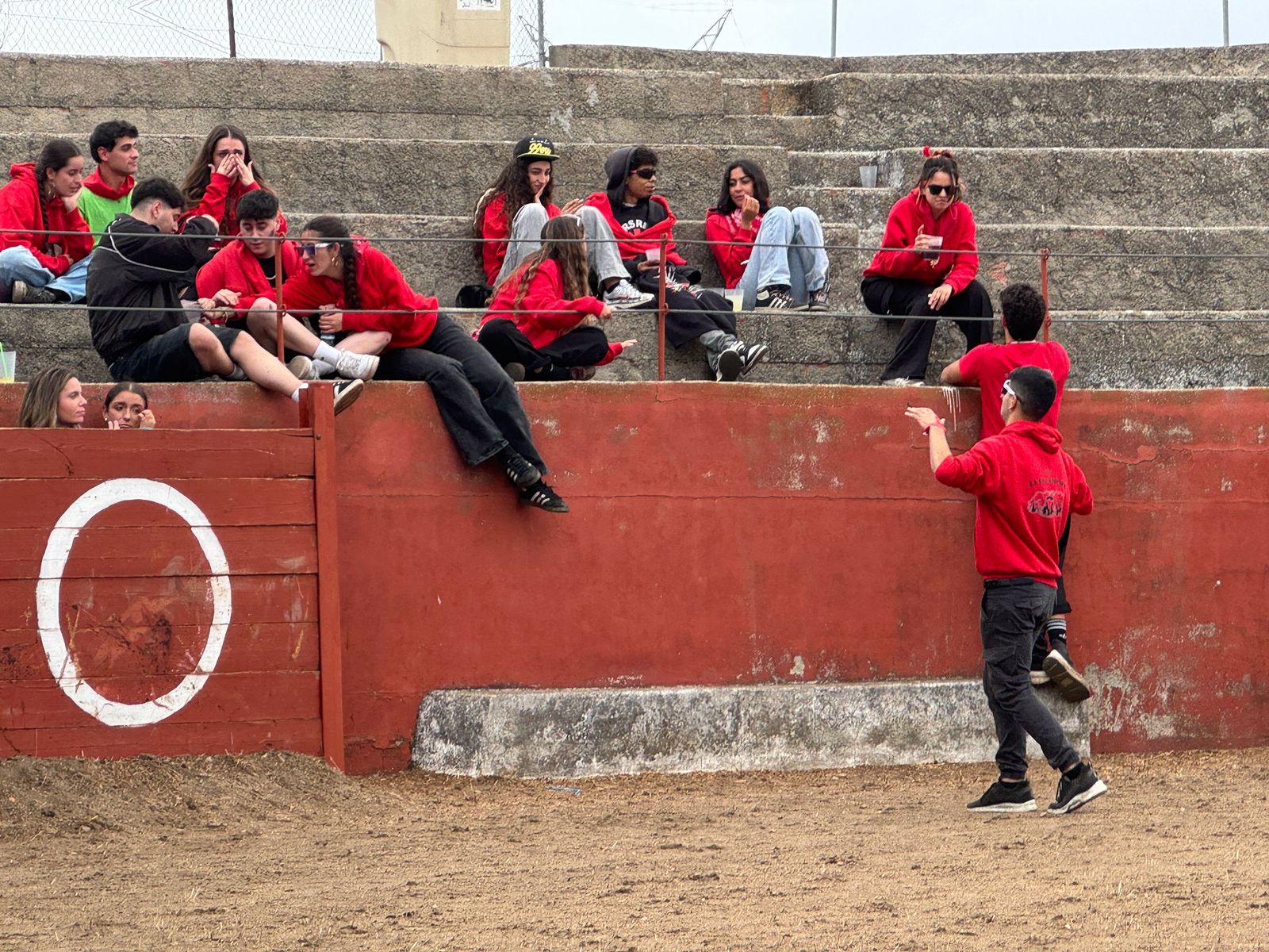 Segundo encierro con novillos de Valdeflores en Pereña de la Ribera
