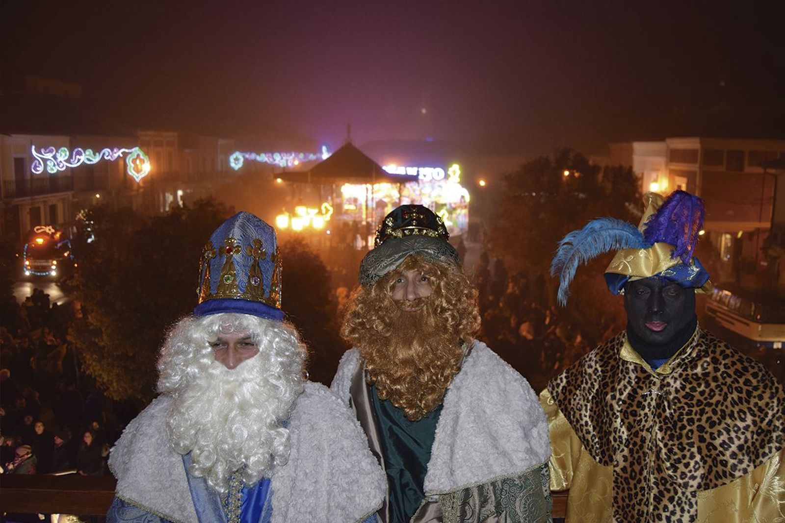 Fotografía de archivo de la cabalgata de Reyes en Peñaranda