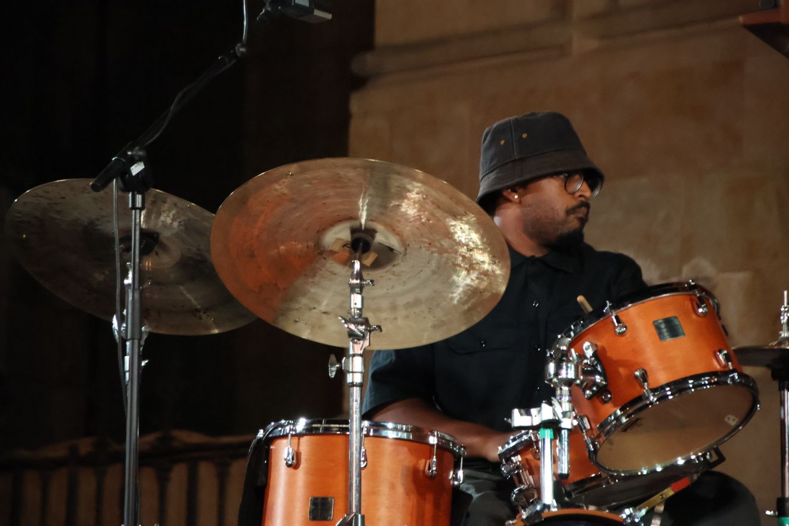 Concierto de jazz del grupo Sullivan Fortner y Peter Bernstein en el Patio Chico de Salamanca