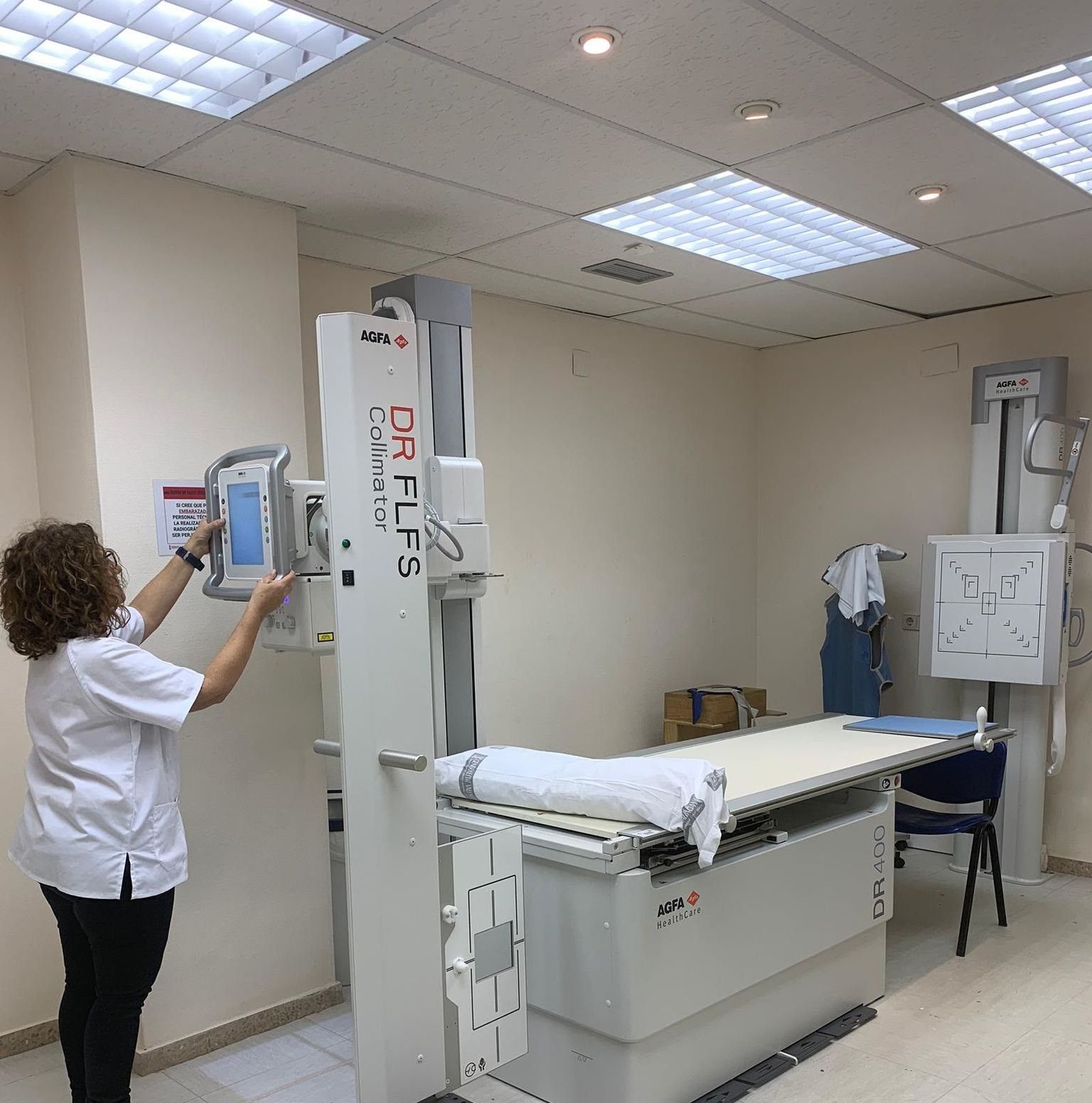 Equipo de radiología