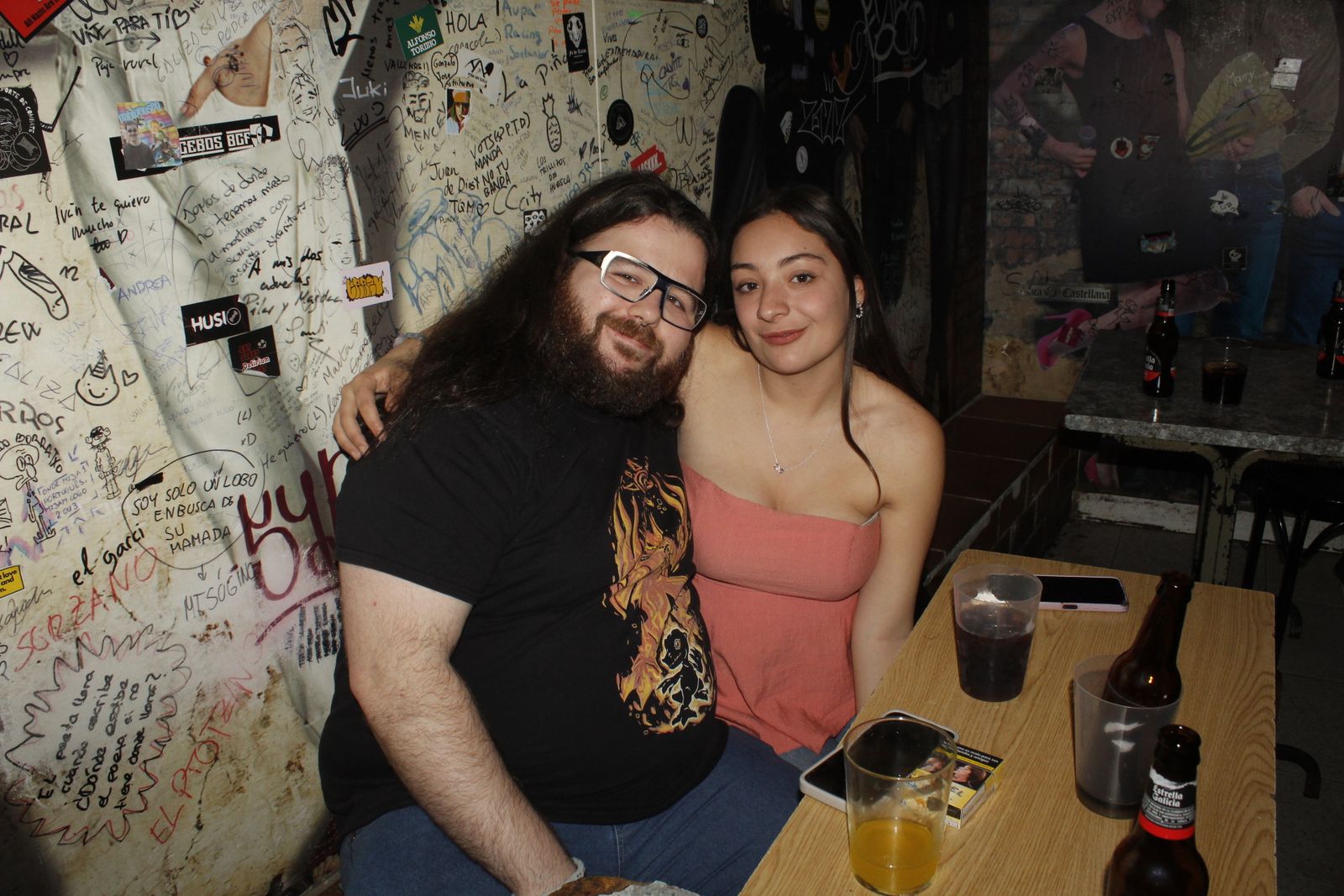 Salamanca de noche, sábado 4 de abril