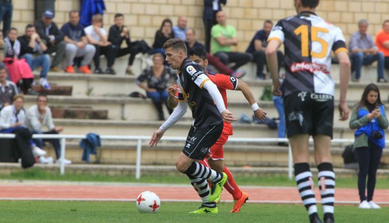Eslava en un derbi entre Unionistas y Salamanca CF UDS