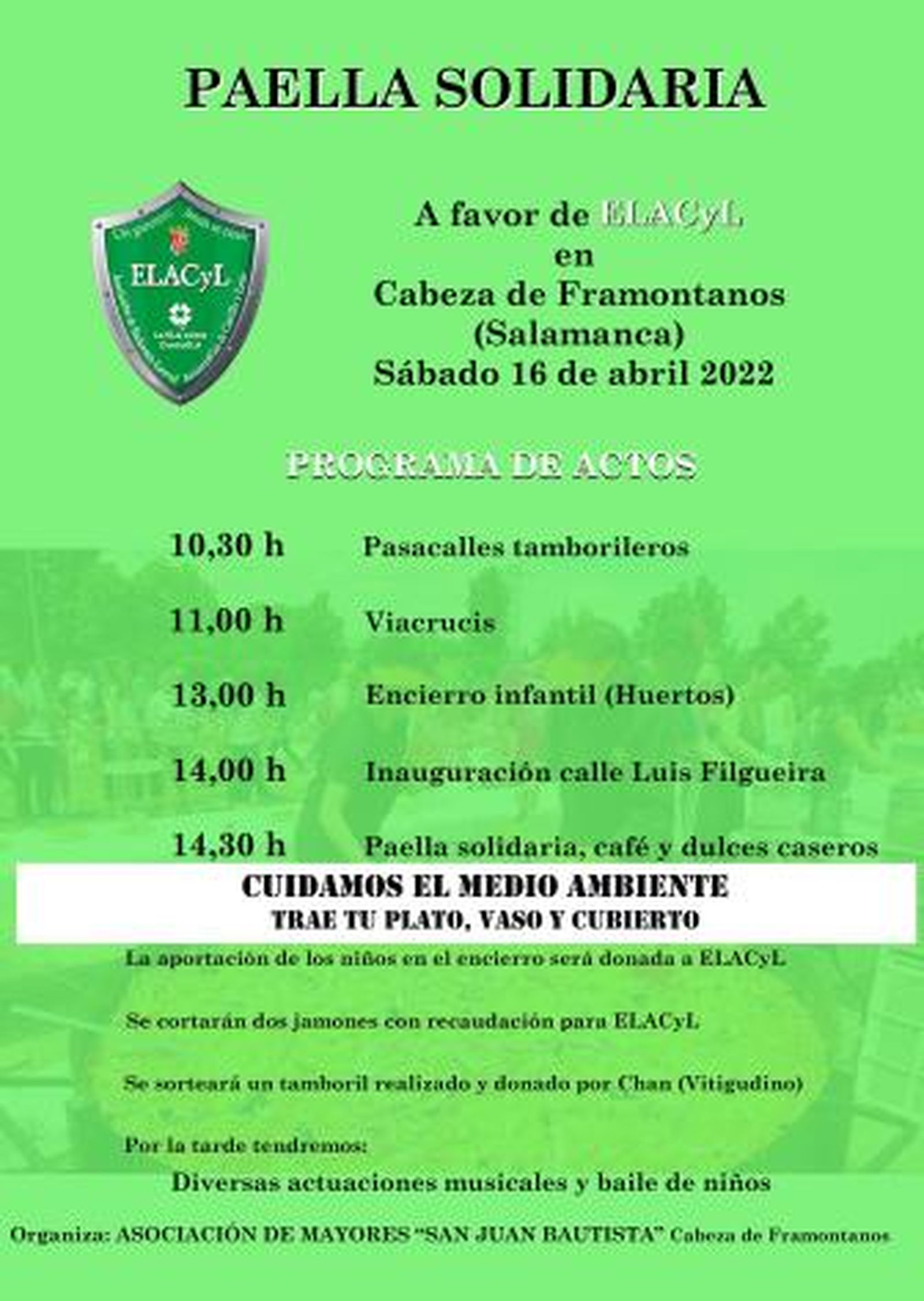 Cartel actividades Cabeza de Framontanos