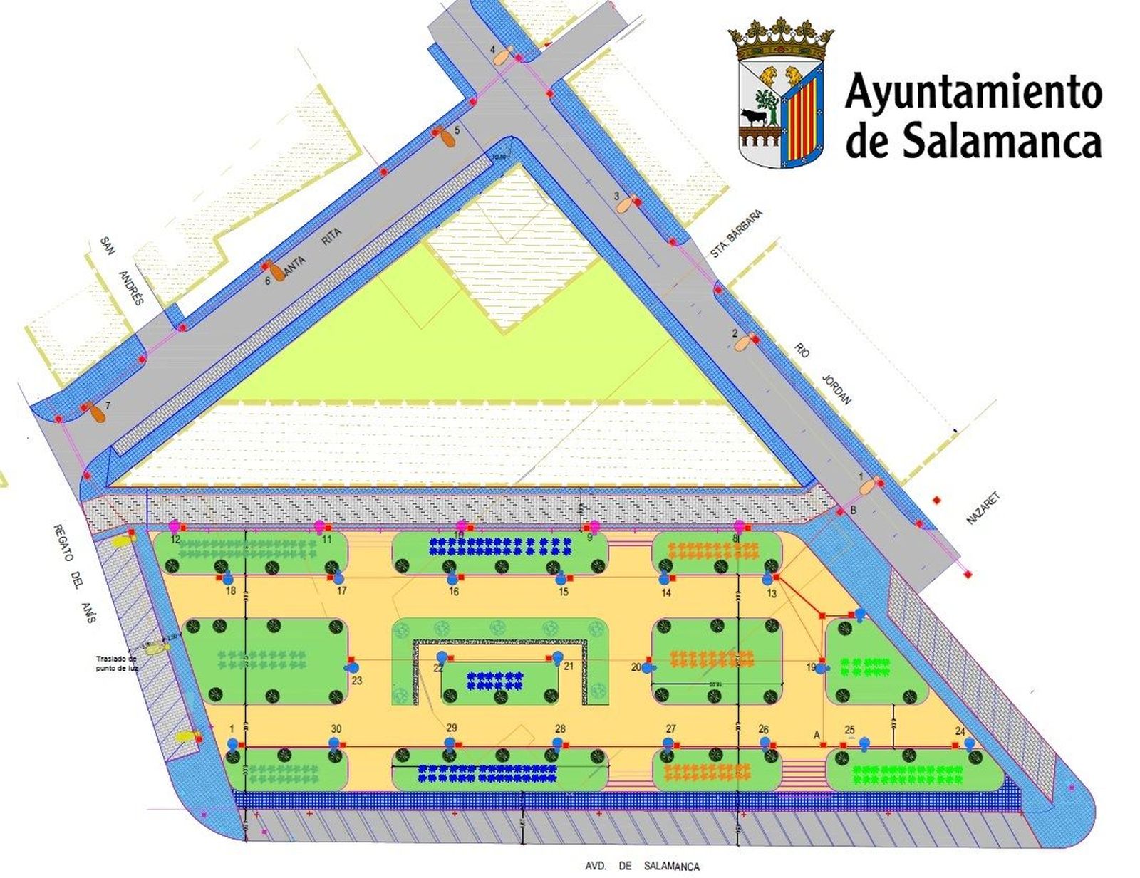 Proyecto PERI 7 avenida de Salamanca. Foto Ayto. Salamanca