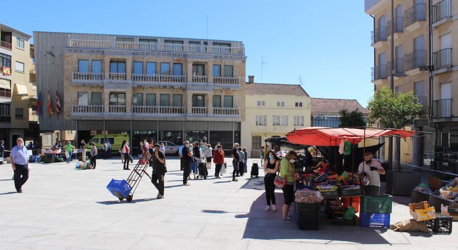 Mercadillo de Guijuelo.