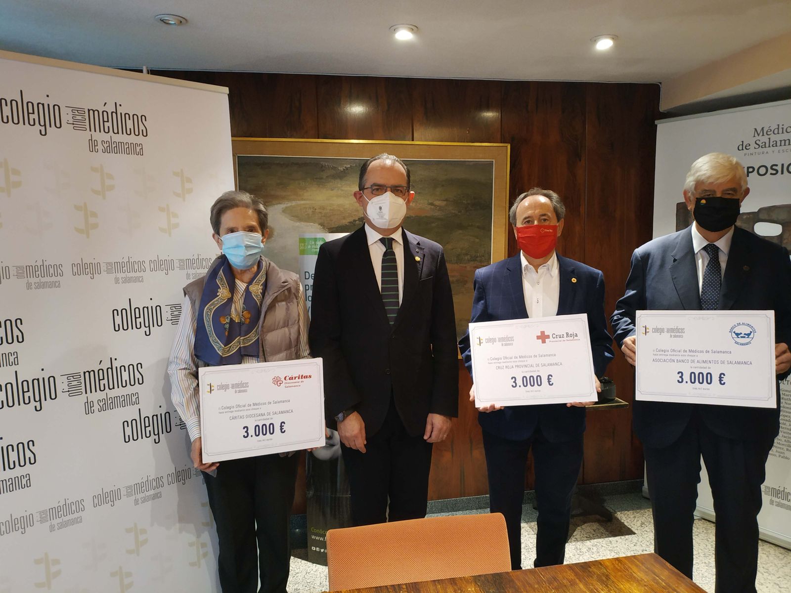 Donación del Colegio de Médicos de Salamanca
