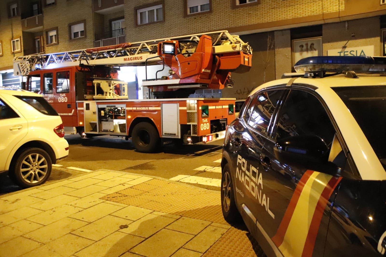 Persecución en la calle El Greco