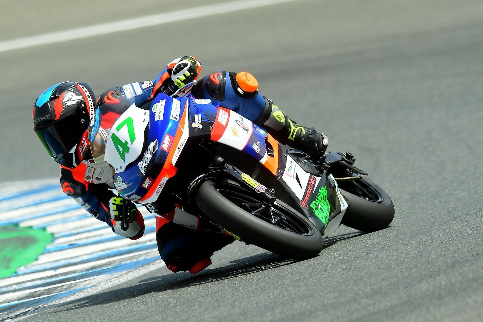 Sergio Verdugo, en el circuito de Jerez
