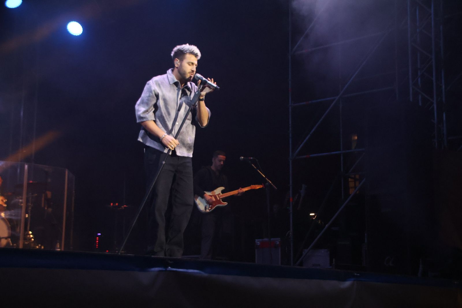 Concierto de Antonio José en la Plaza Mayor